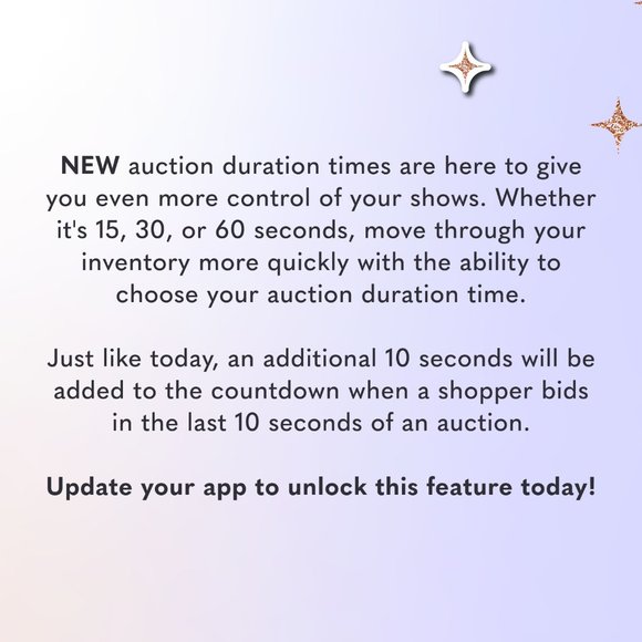 NEW Auction Duration Times Have Launched! - Picture 2 of 2